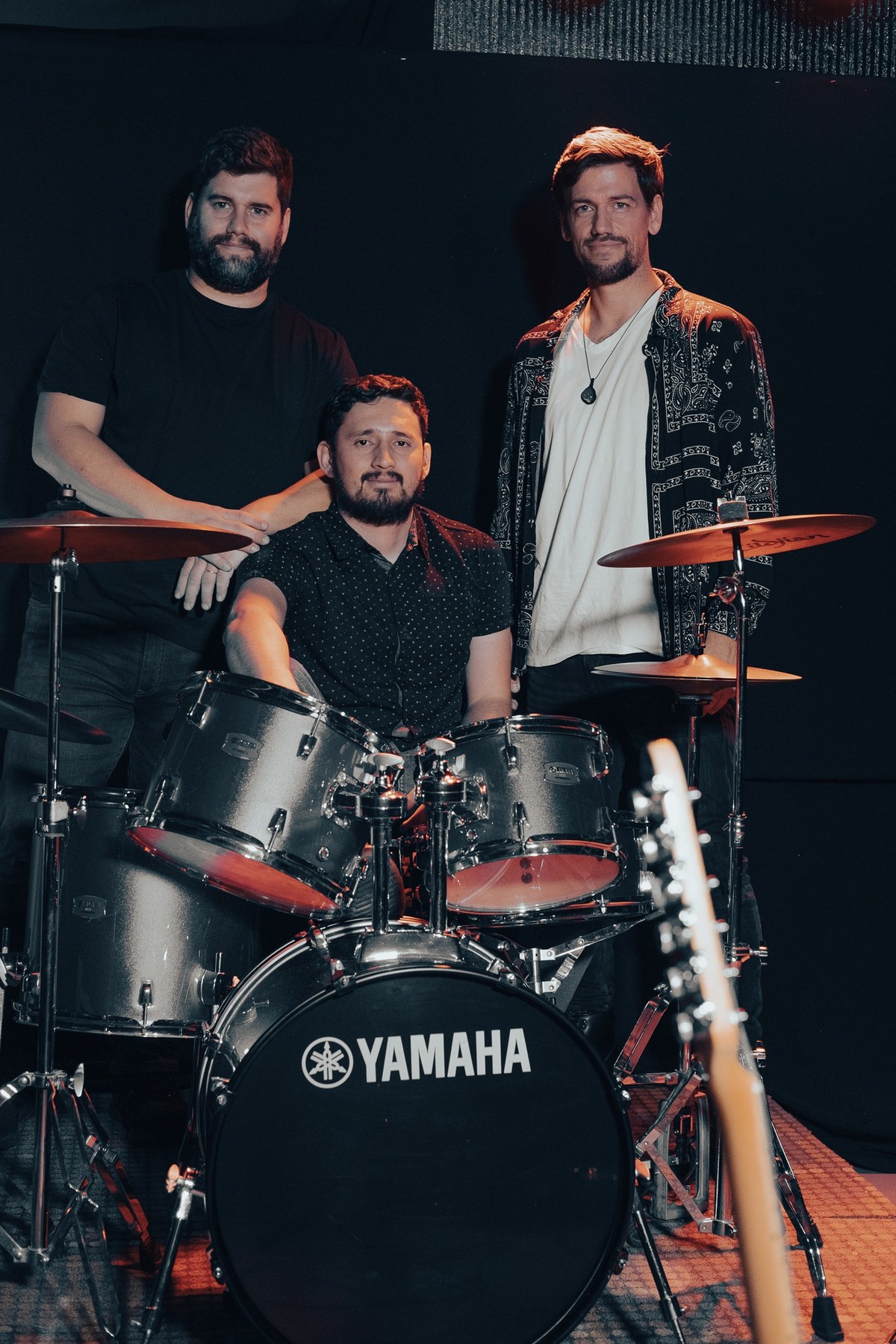 The three members of The FO's together