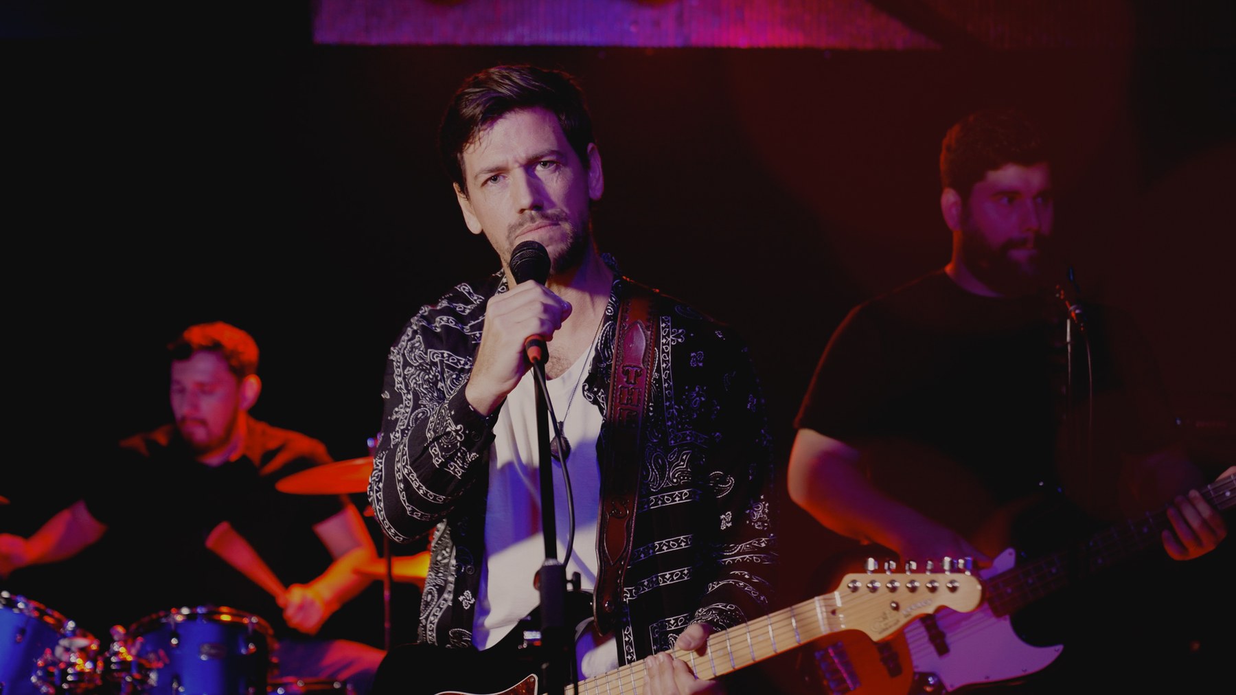 The FO's performing live on stage