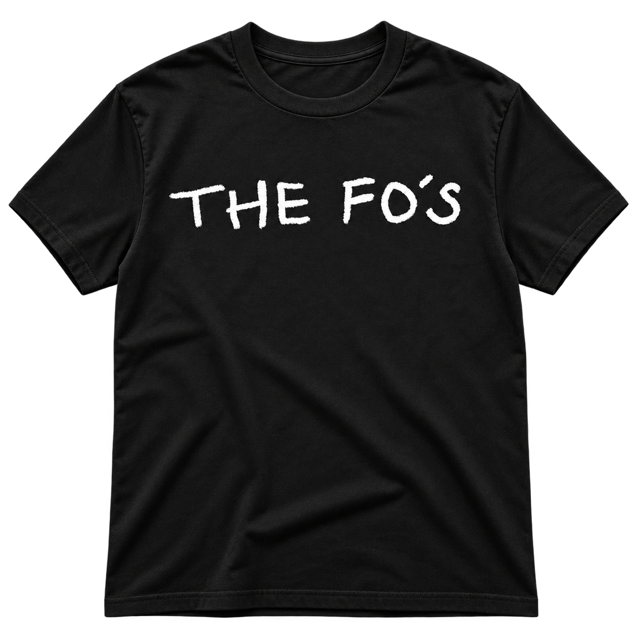 Black The FO's T-shirt with white logo